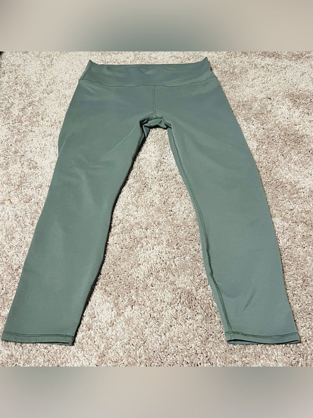 Power Hold by Fabletics Leggings - Utility‎ Green Size L Running - Active - Yoga